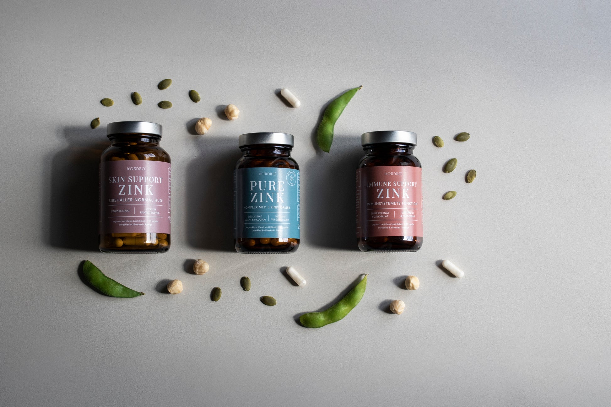 Nordbo Skin Support ZINK/грижа за кожата/