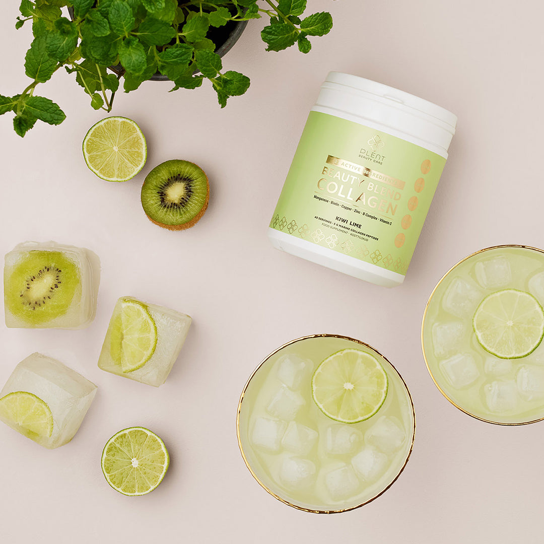 Премиум морски колаген Plent Beauty Blend с вкус на Киви и Лайм