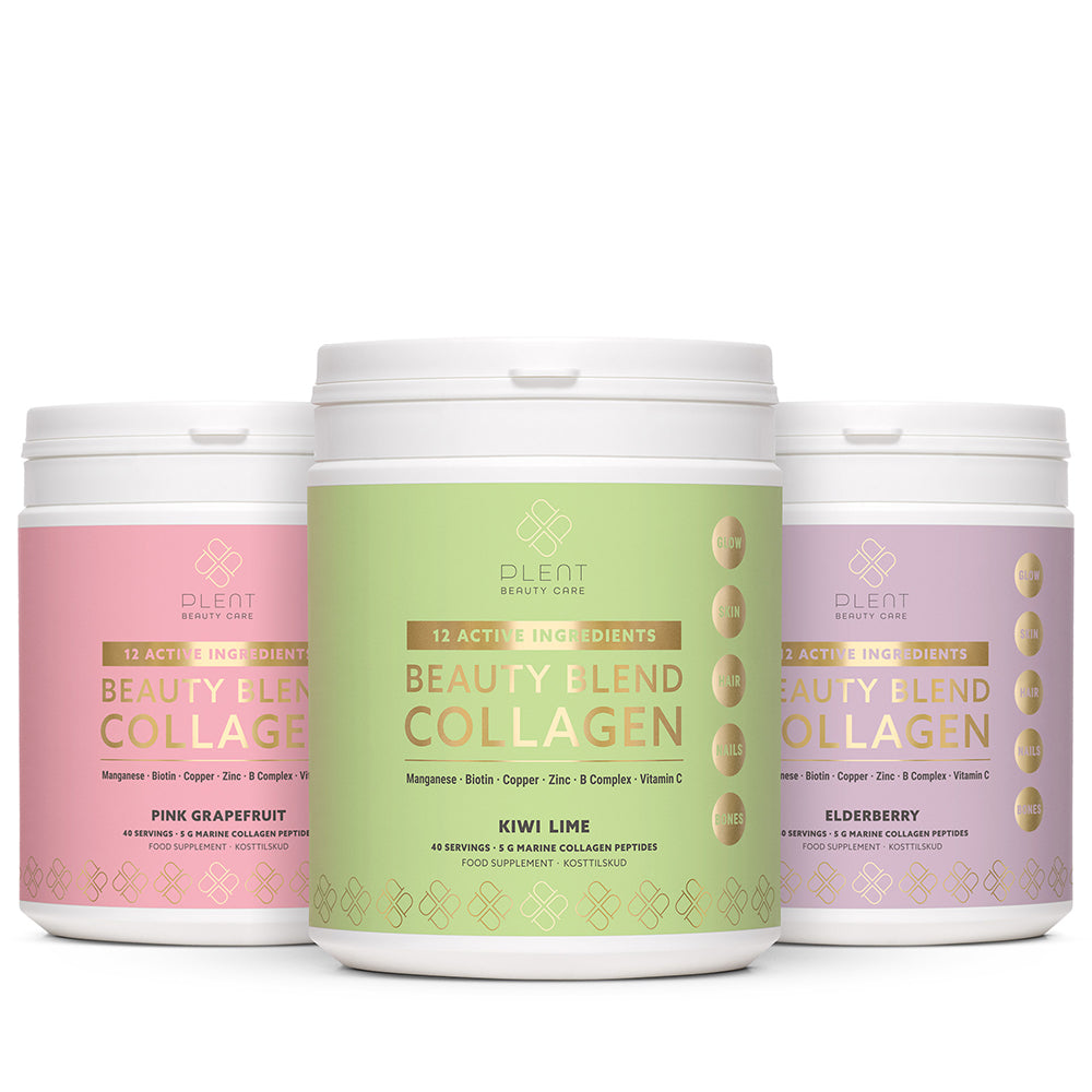 Морски колаген за кожа Plent Beauty Blend розов грейпфрут